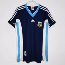 Camiseta retro visitante de Argentina 1998-1999