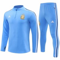 Chándal técnico de fútbol de entrenamiento azul para hombre de Argentina 2023-24
