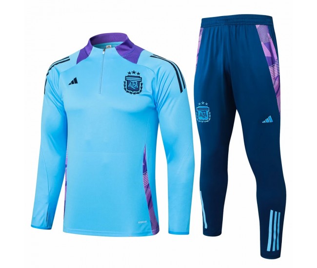 Chándal técnico de entrenamiento de fútbol azul para hombre de Argentina 24-25