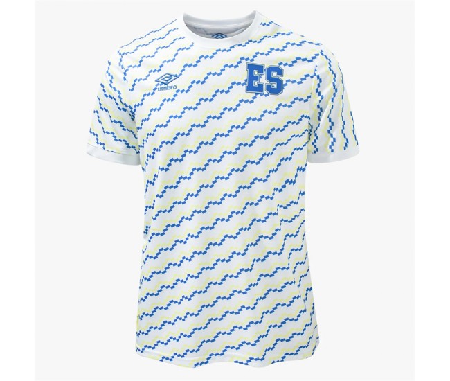 Camiseta Pre Partido El Salvador Hombre 2023
