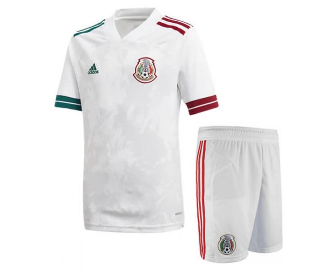 Uniforme Mexico Visitante 2020 Niños