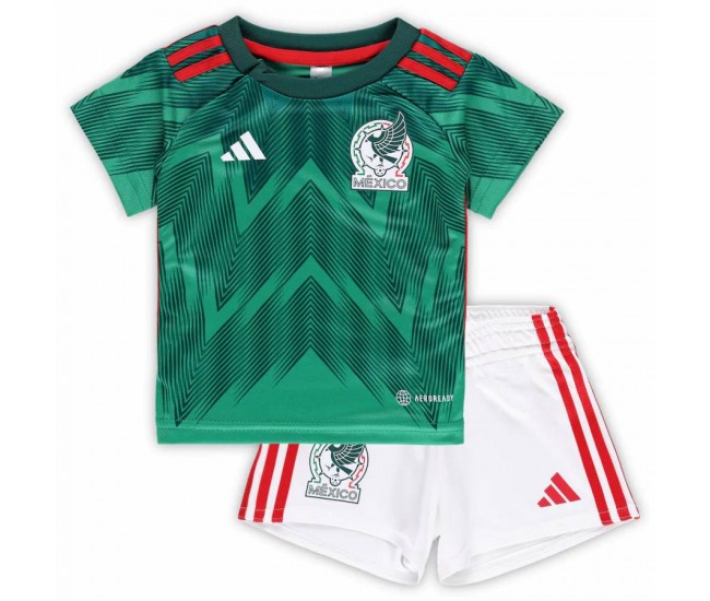 Equipación local infantil de México 2022-23