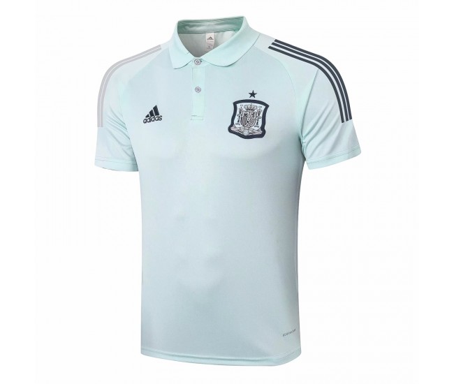 Adidas España Training Green Polo 2020