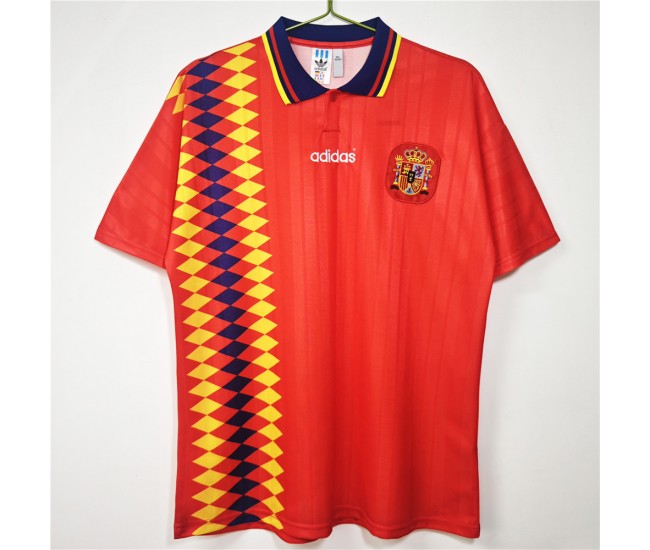 Camiseta retro de local de España 1994-1995