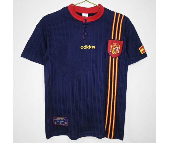 Camiseta retro visitante de España 1996
