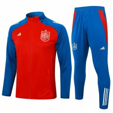 Chándal de fútbol de presentación de entrenamiento rojo para hombre de España 24-25